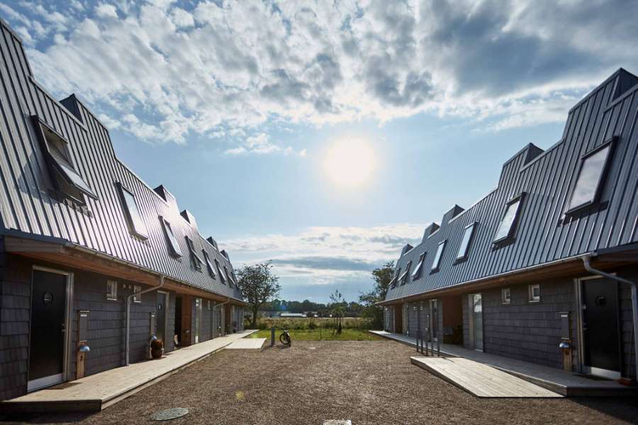 Unikt boligbyggeri krydret med spændende materialekombinationer, Havdrup Alle, 4622 Havdrup